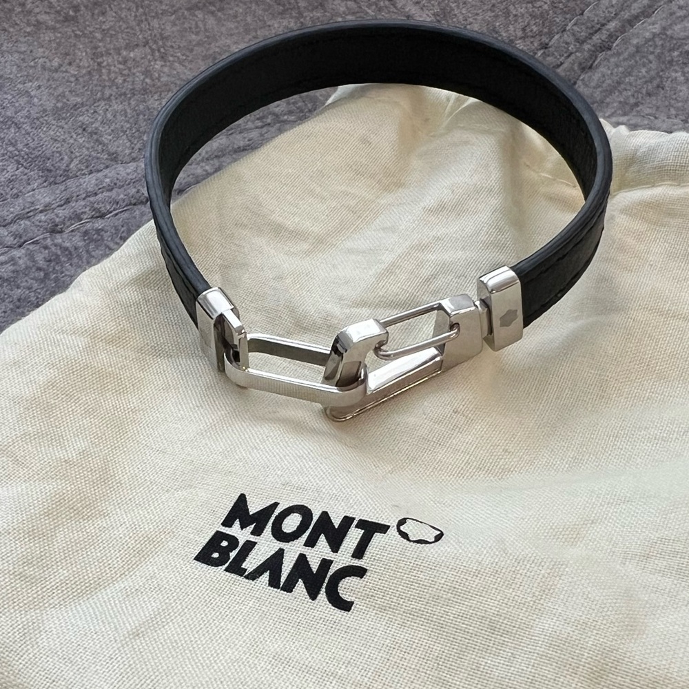 Montblanc Black and Silver Men's Accessory